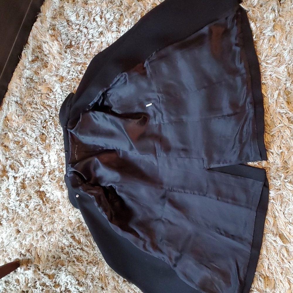 ZARA WOMAN black coat - Picture 11 of 11